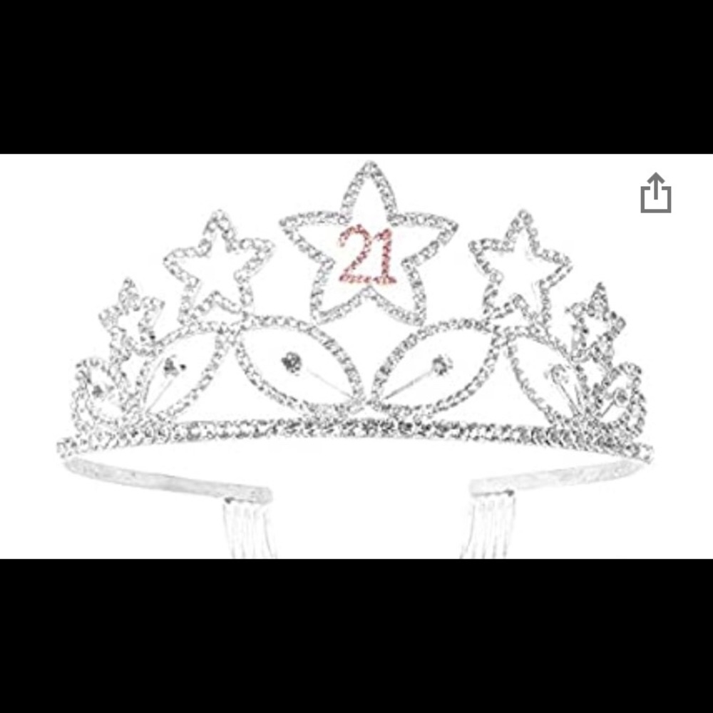 21st birthday tiara